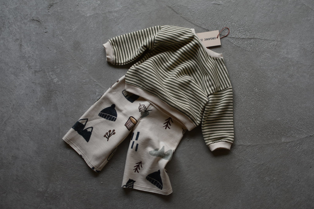 Fern Stripes Sweatshirt