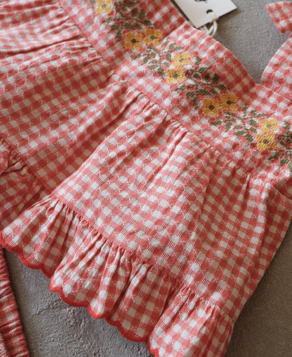 Lucie blouse Emberglow