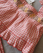 Lucie blouse Emberglow