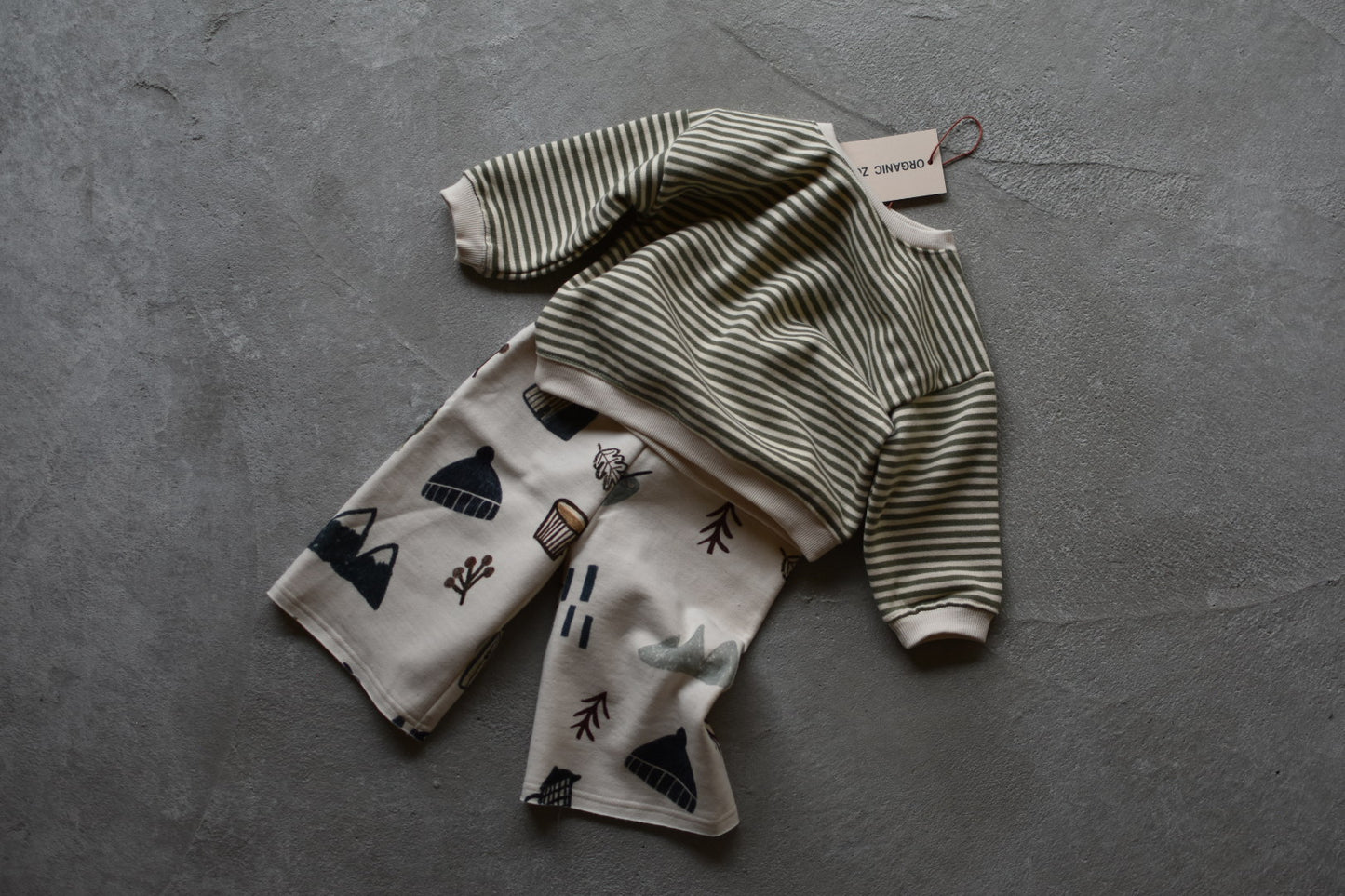 Cosy Wild Wide Leg Pants Undyed