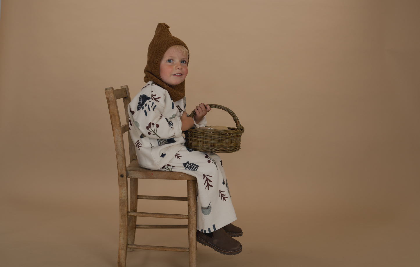 Cosy Wild Wide Leg Pants Undyed