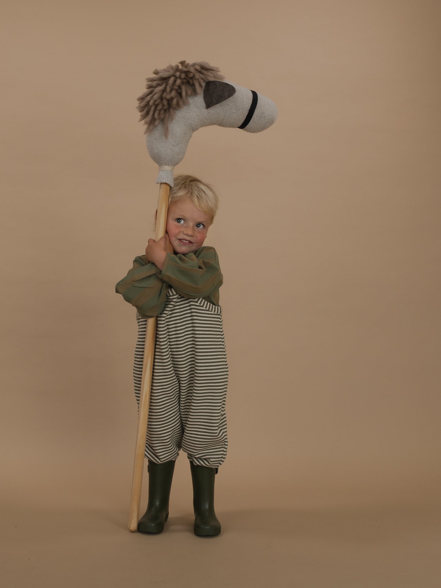 Fern Stripes Dungarees