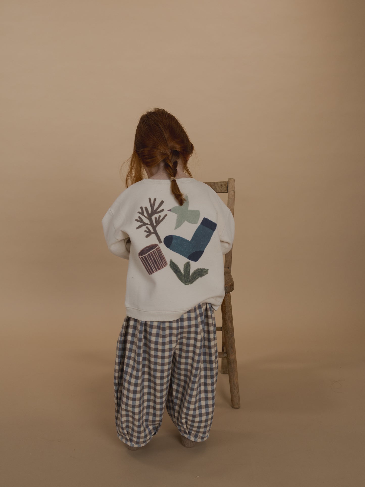 Forest Song Sweatshirt Undyed