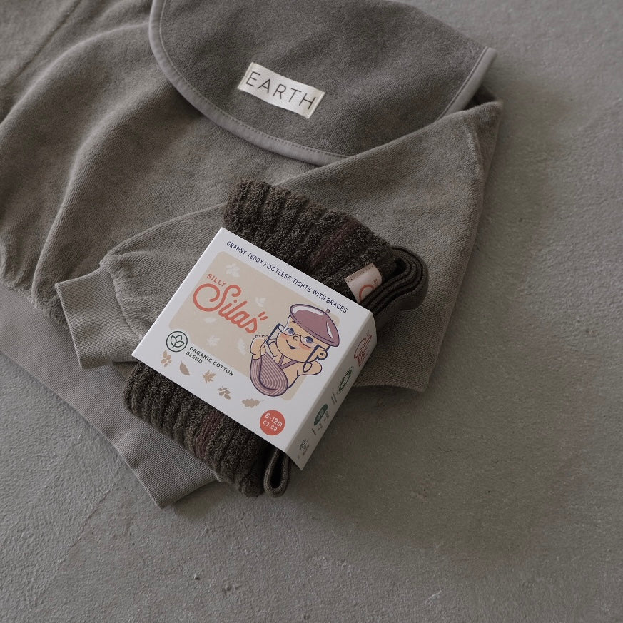 SILLY Silas｜ Granny Teddy_Seaweed Brown