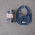 EARTH｜Organic bib_Blue
