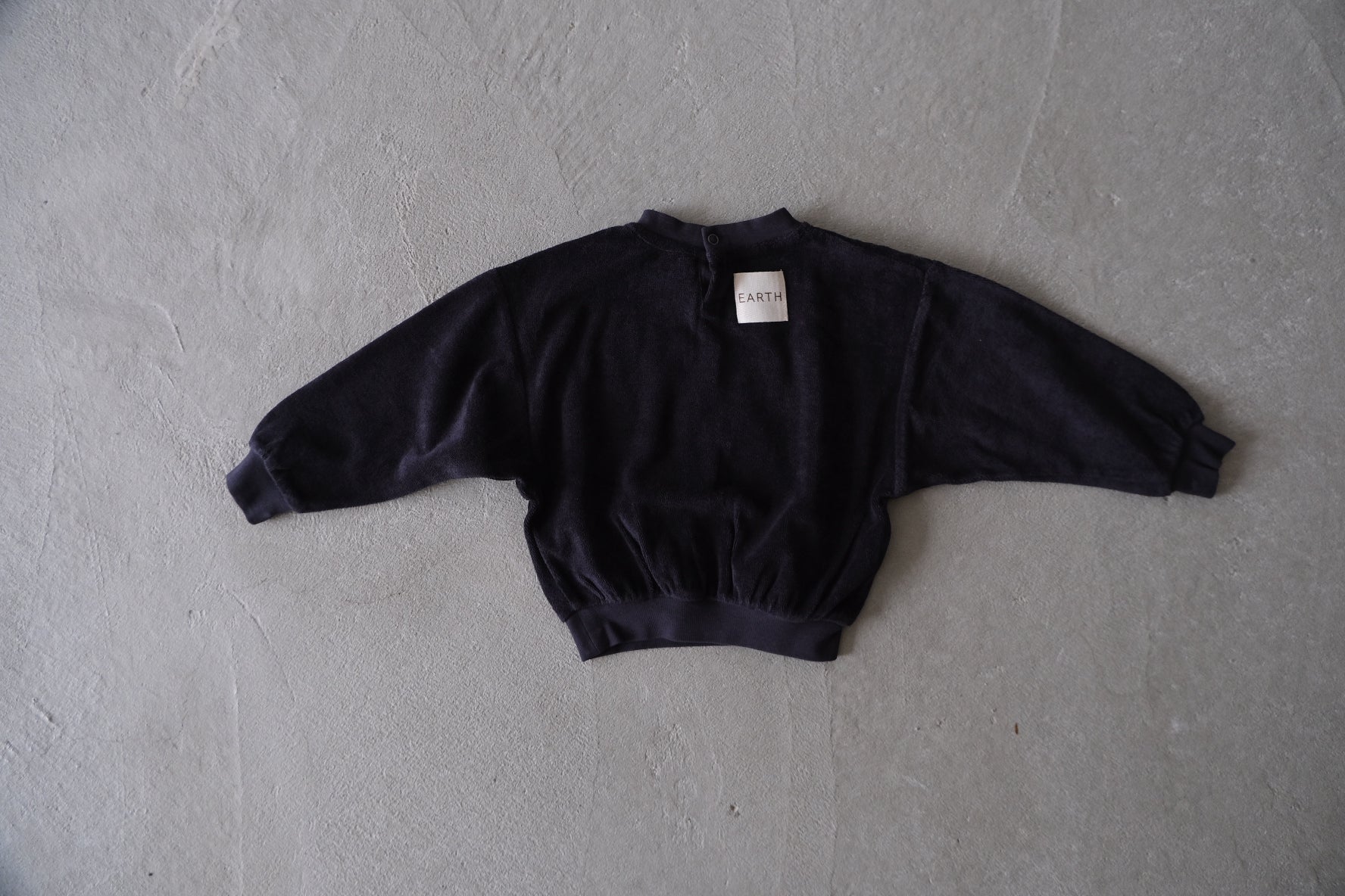 EARTH｜Volume Sweatshirts_Deep Navy