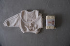 EARTH｜Organic French terry top_Cream