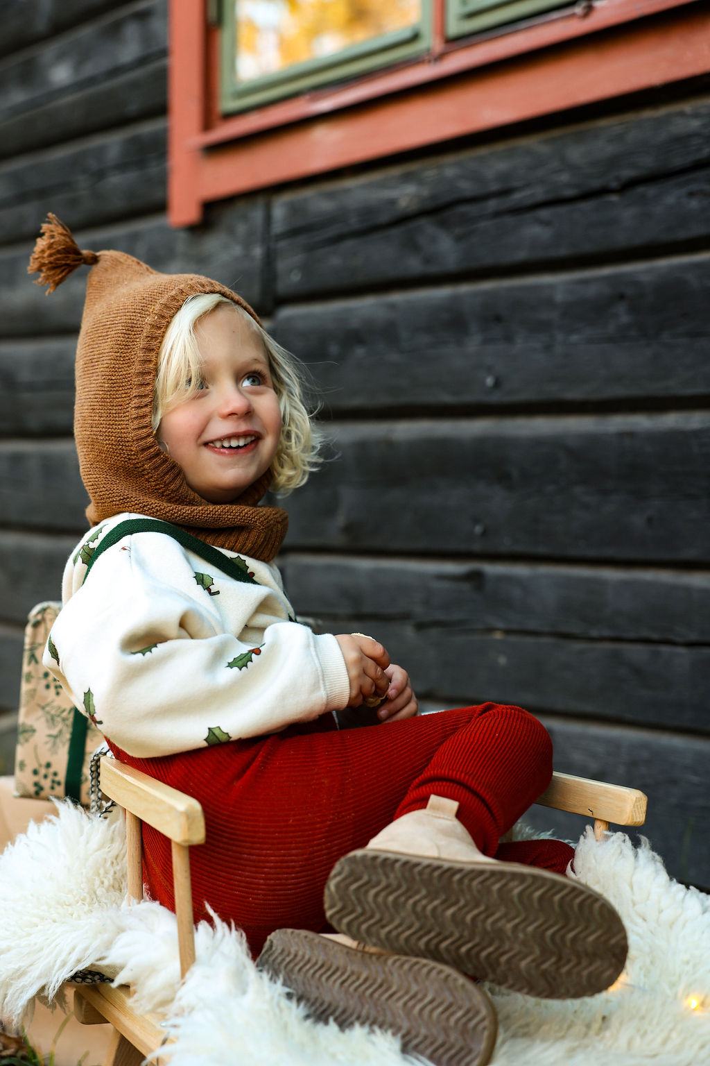 Footless Collection_Maple Leaf x Dark Forest Green