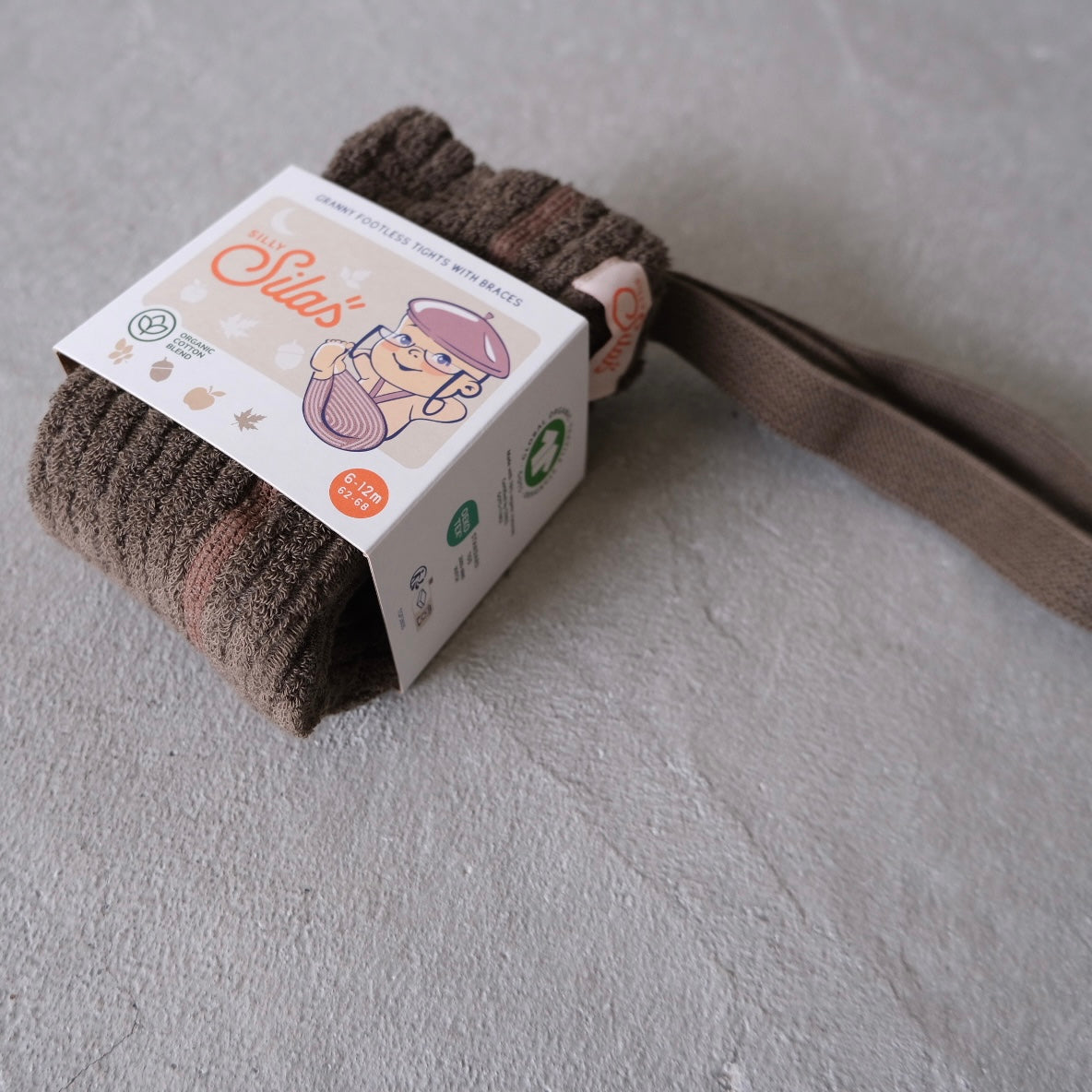 SILLY Silas｜ Granny Teddy_Seaweed Brown
