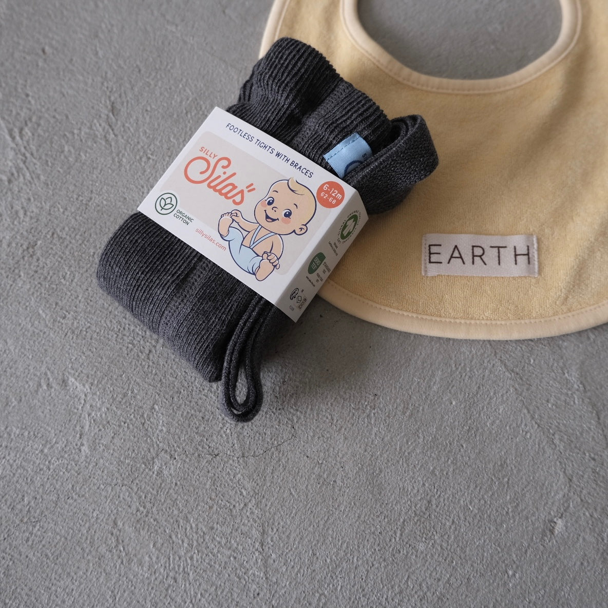 EARTH｜Organic bib_Yellow