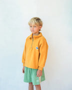 TERRY PANEL SHORT - GREEN