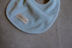 Organic bib_Light blue