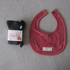 EARTH｜Organic bib_Vintage Red