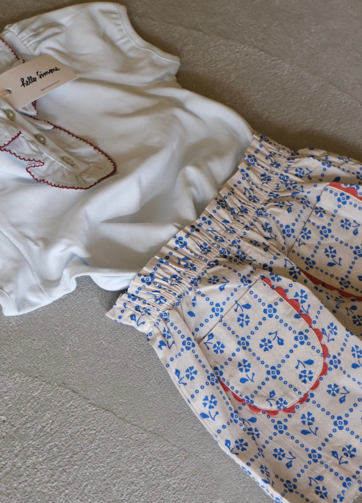 Paquerette top Ice Blue