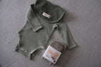 Long sleeve baby suit_Khaki
