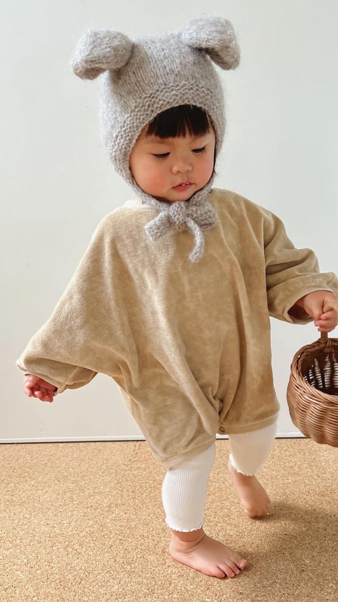 Baby sweatsuit_Khaki