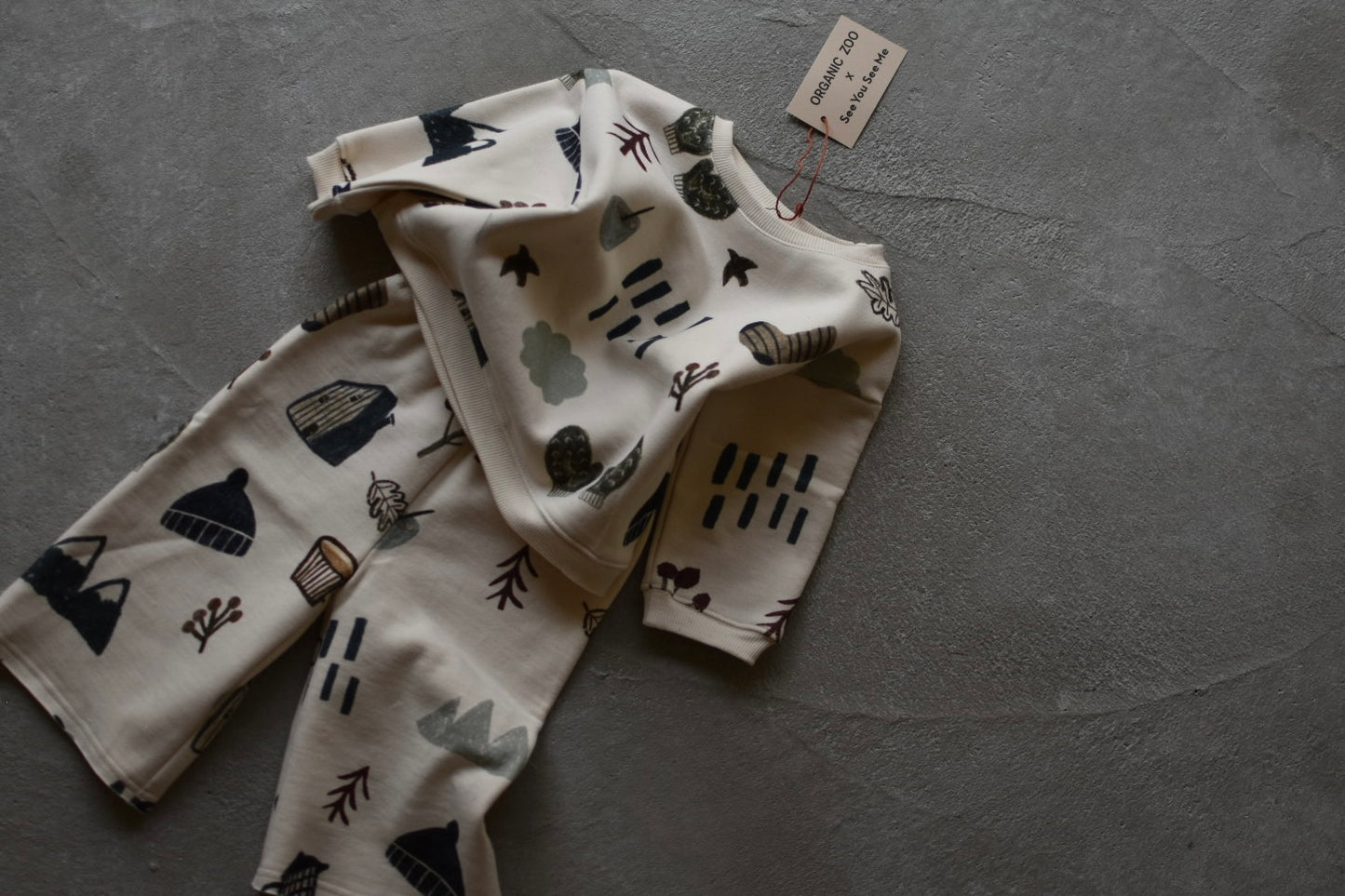 Cosy Wild Wide Leg Pants Undyed