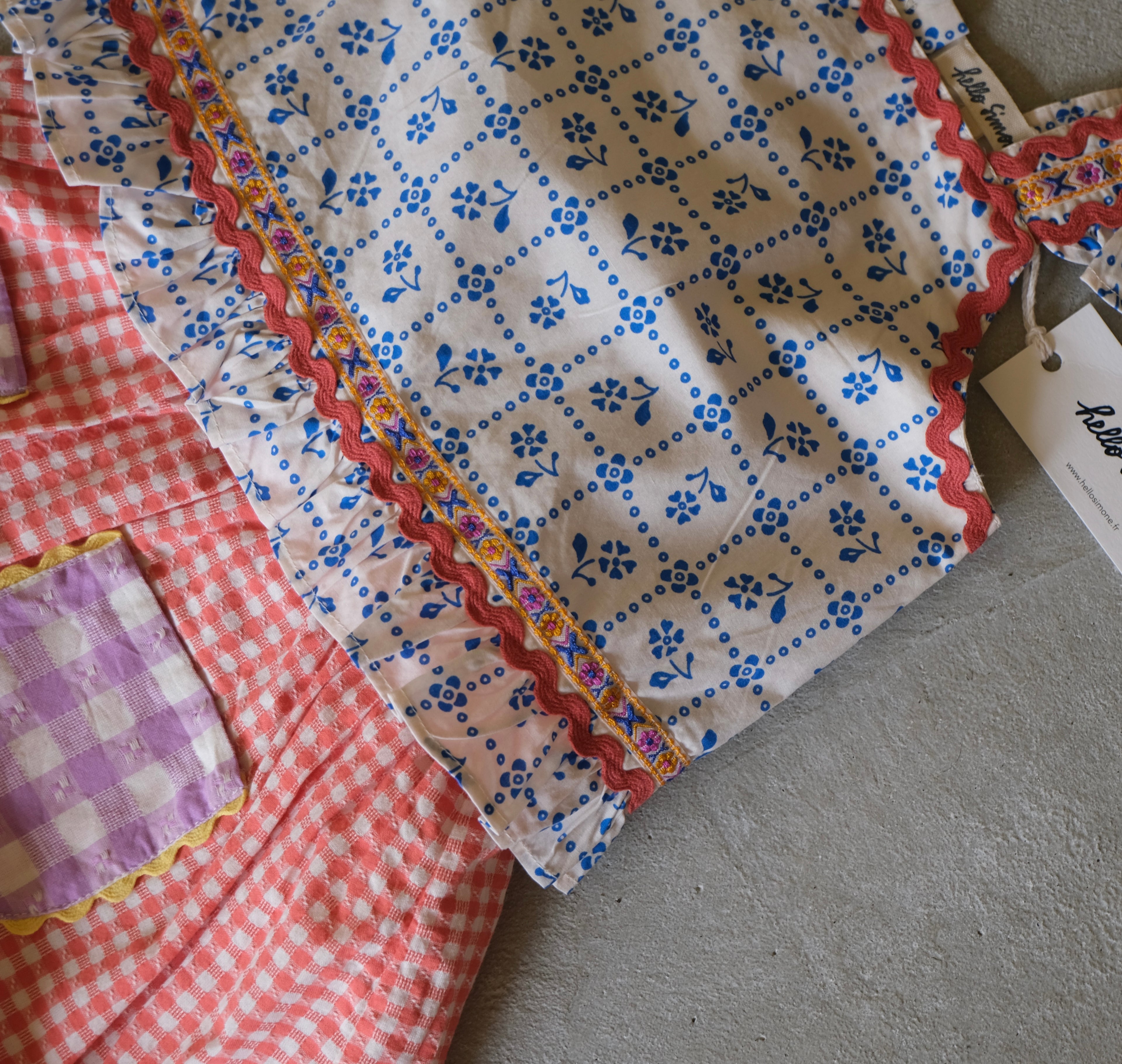 Iria blouse Fayence