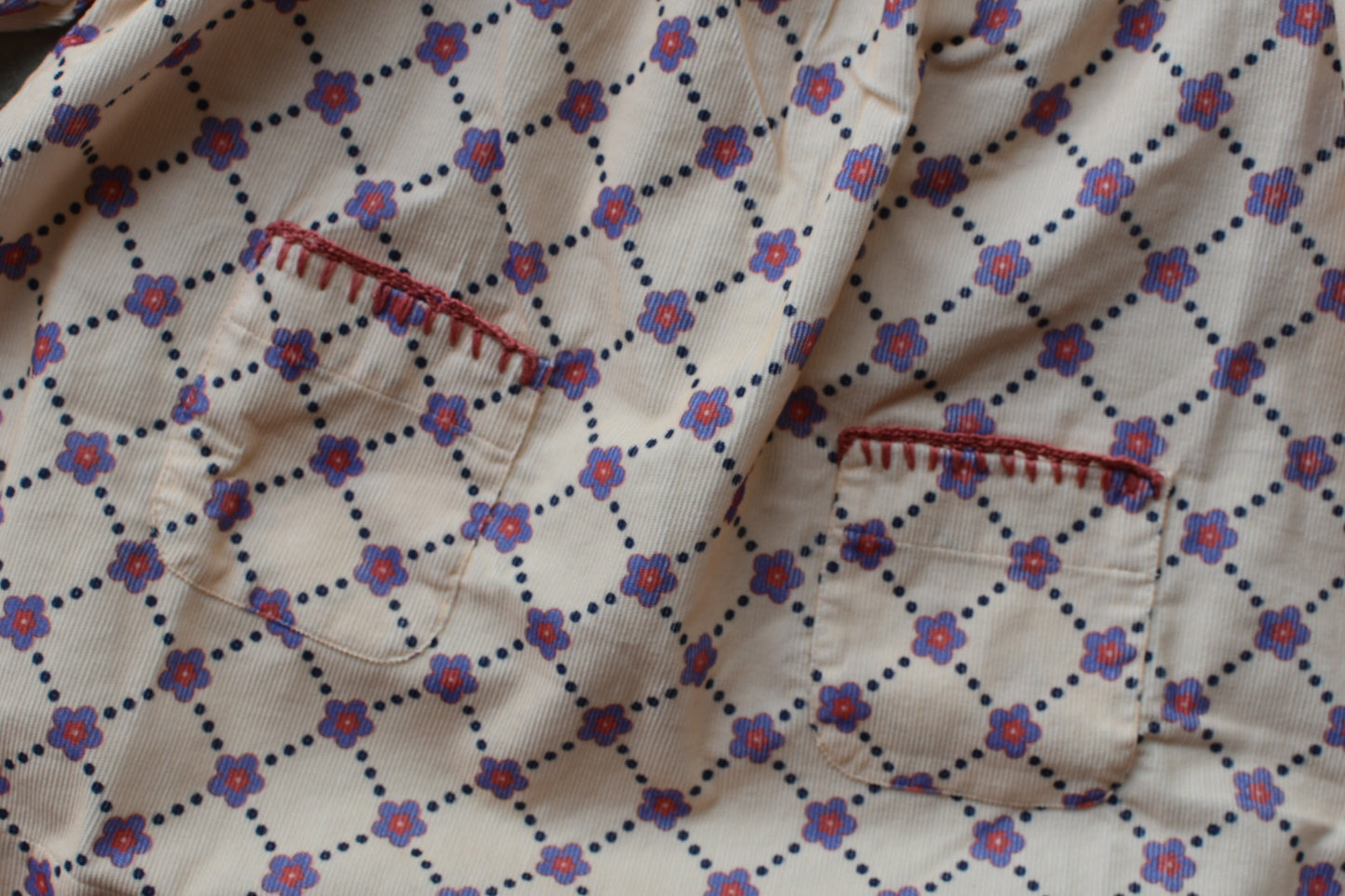 Martha dress Floral check