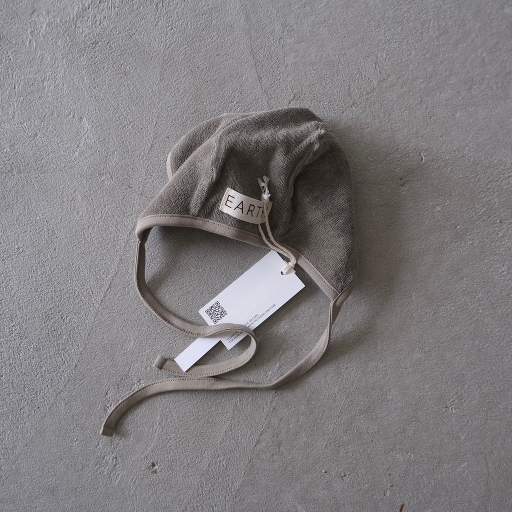 EARTH｜Organic baby bonnet_Khaki