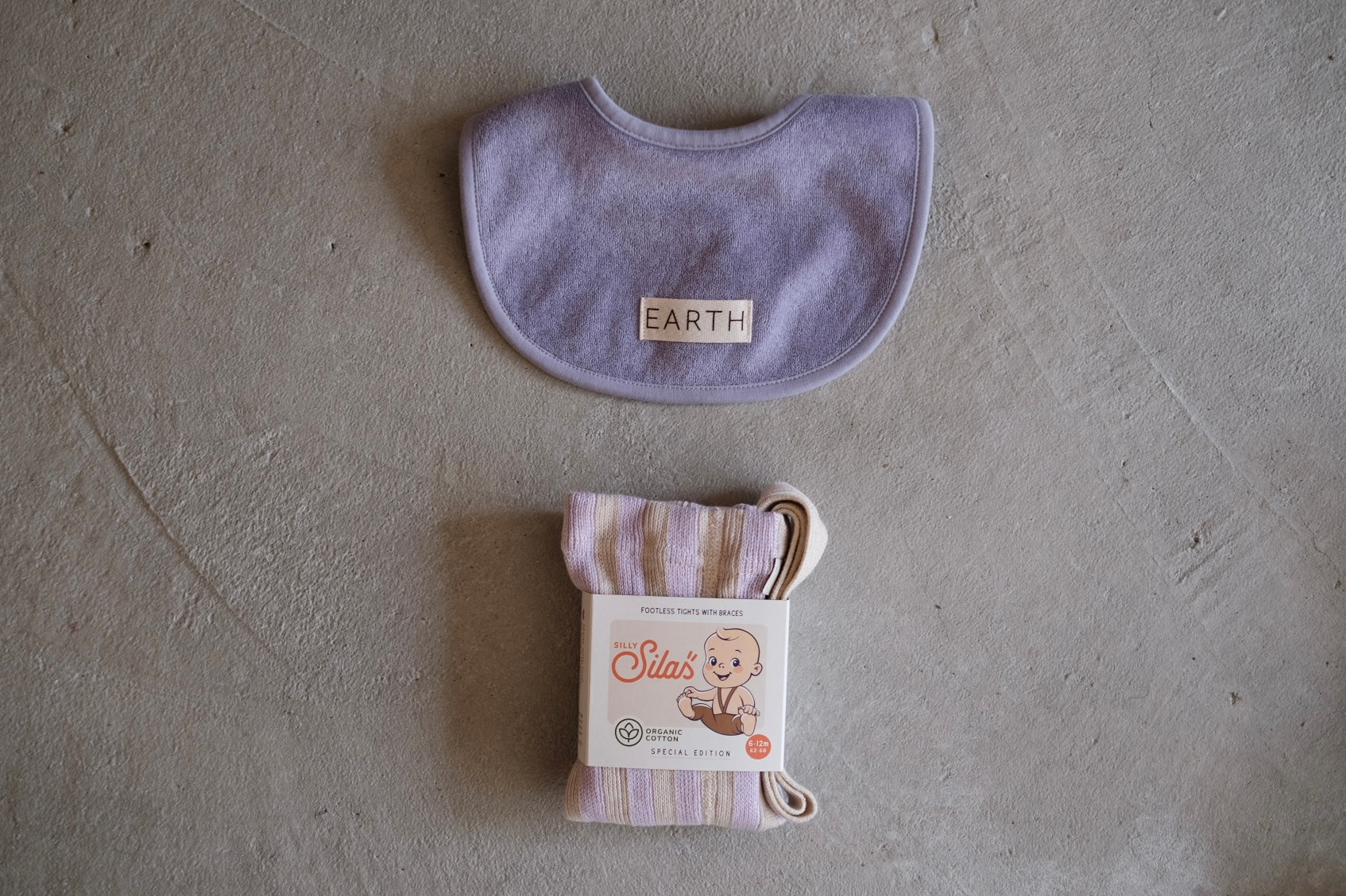 Organic bib_Purple