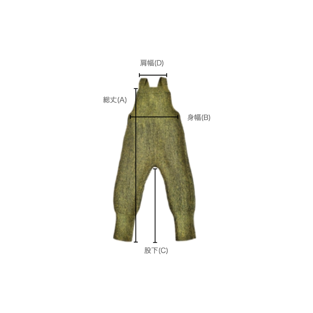 CERIGOS DUNGAREES_MOSS TWIST