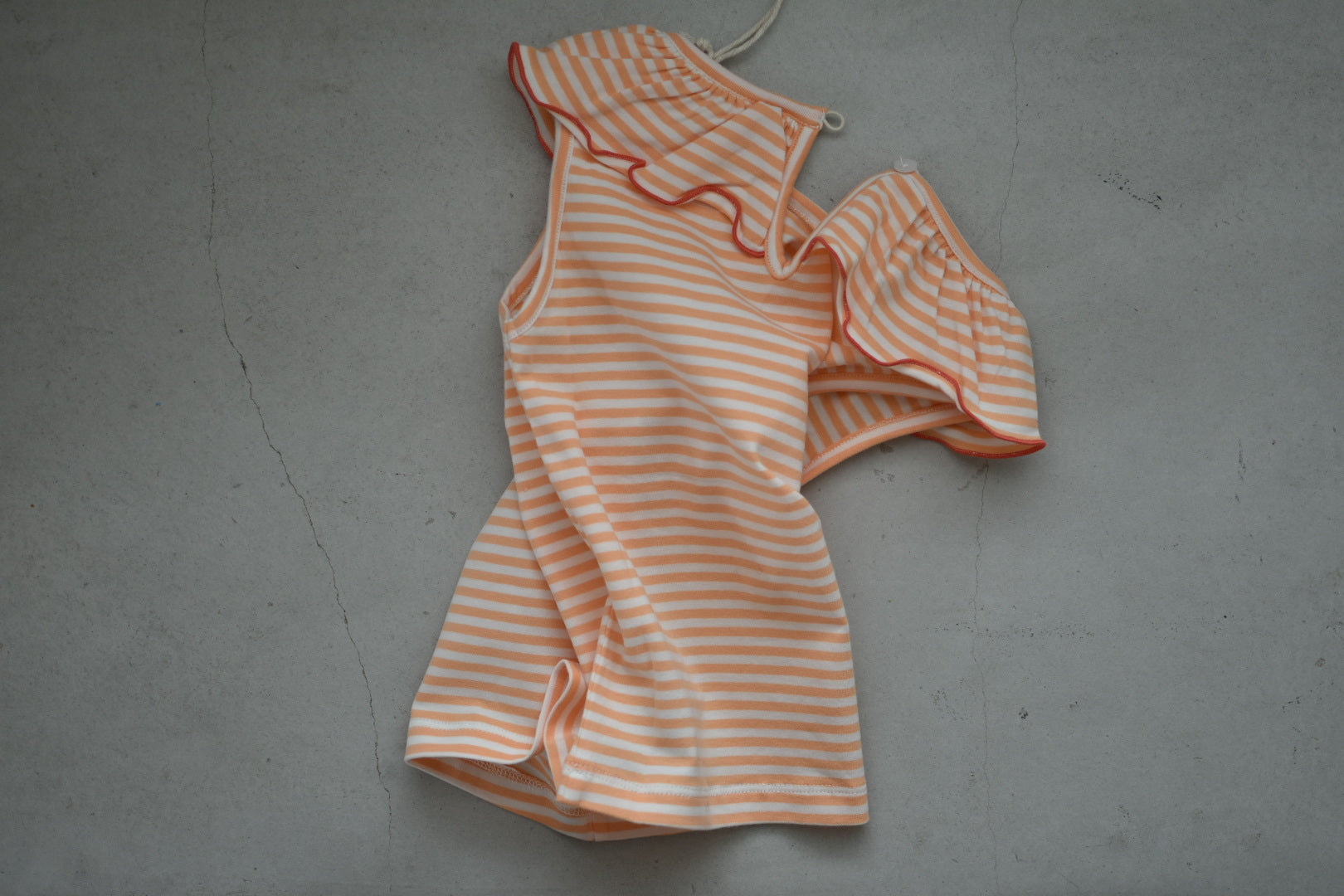 [ LAST. 1 ]LESLIE Top Stripes_Peach