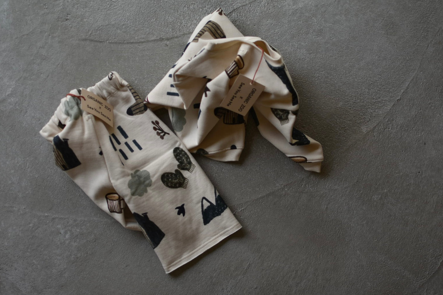 Cosy Wild Wide Leg Pants Undyed