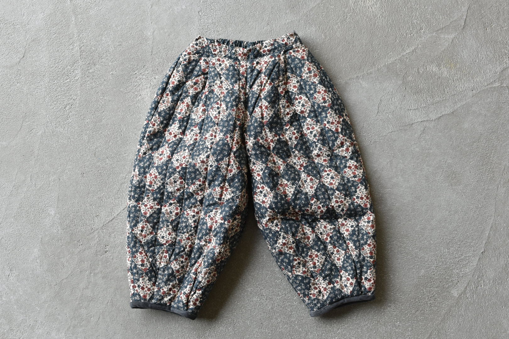 Quilted Jessica Trousers Harlequin Floral