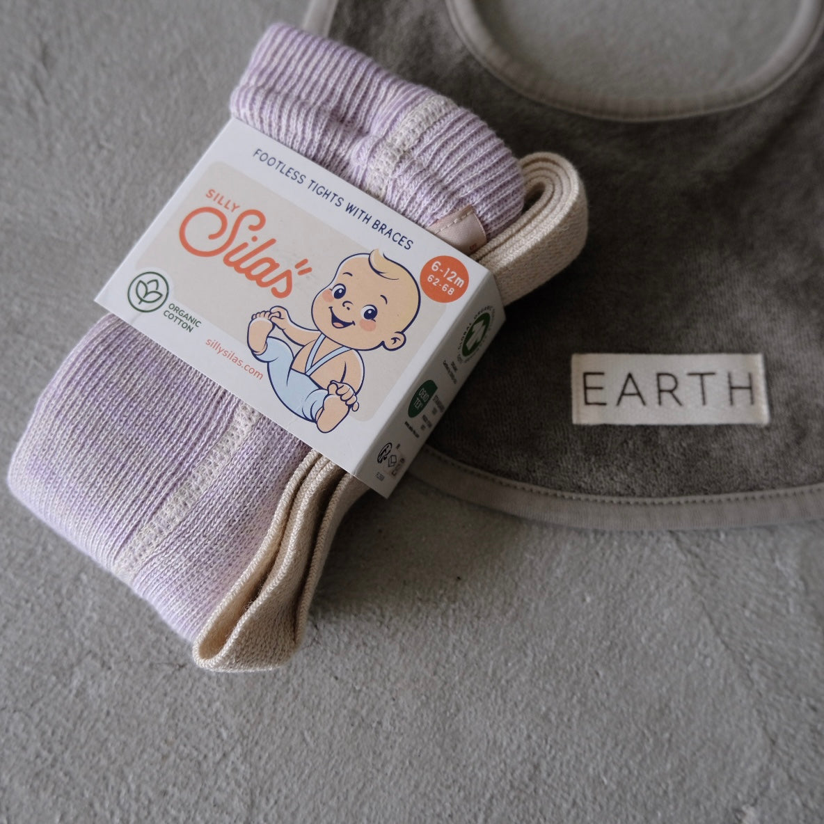 SILLY Silas｜ Footless Collection_Creamy Lavender