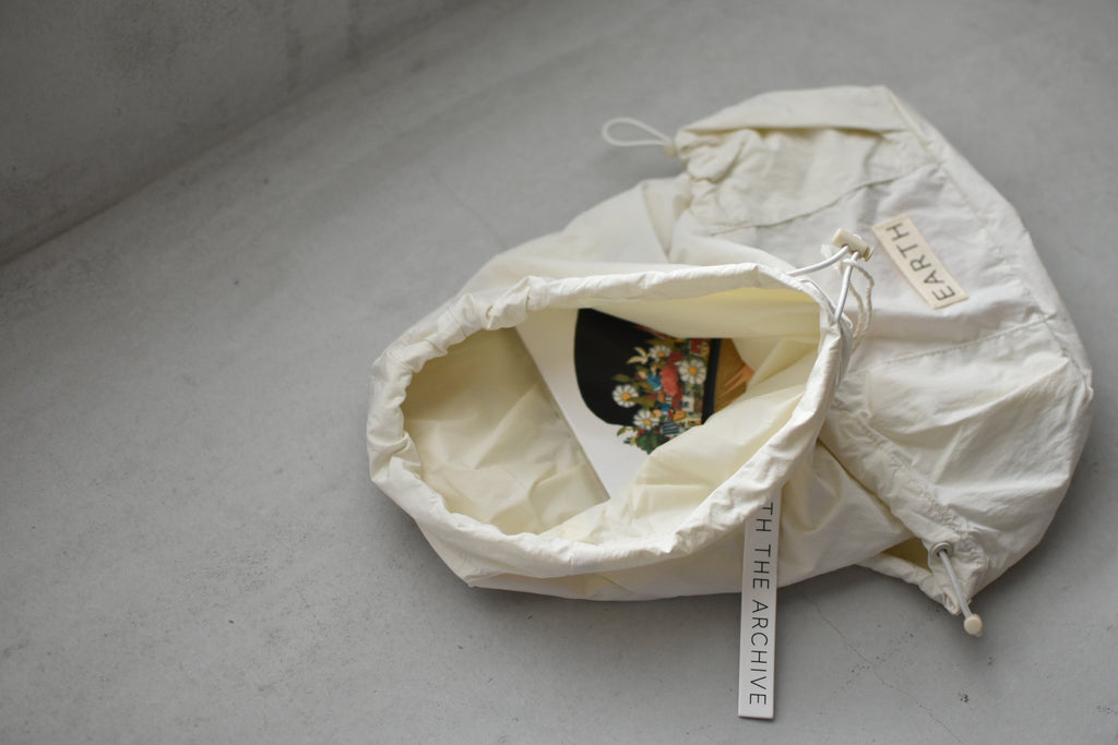 EARTH｜Light weight back pack_Cream white