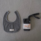 EARTH｜Organic bib_Charcoal