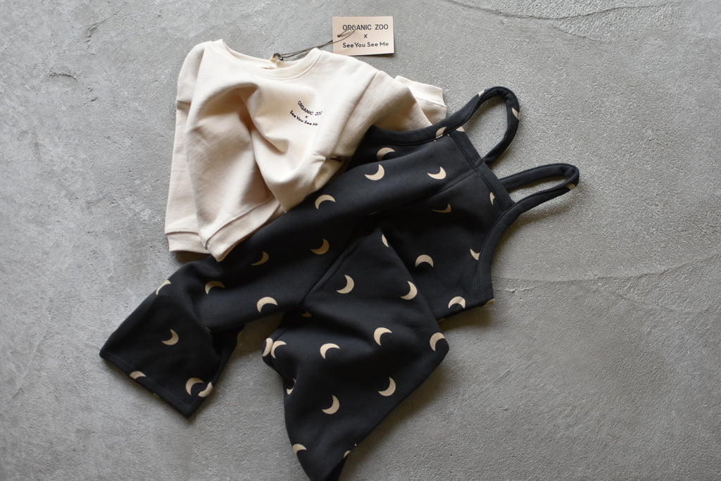 Charcoal Midnight Dungarees