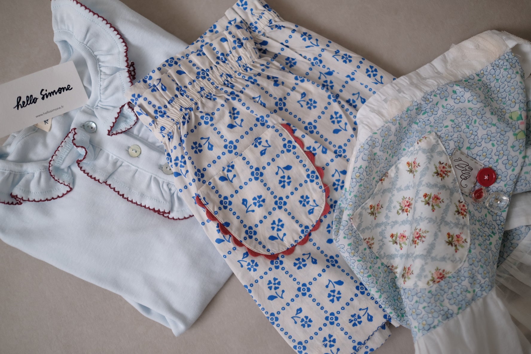 Paquerette top Ice Blue