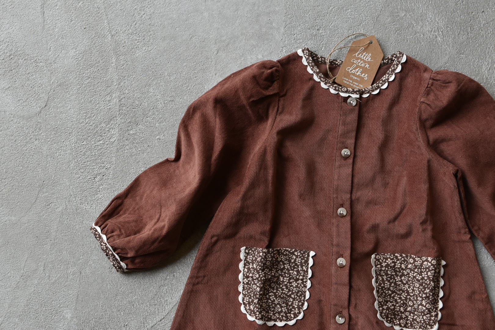 Jules Dress Velvet in Nutmeg