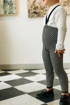 Footless Collection_Black x White Checked