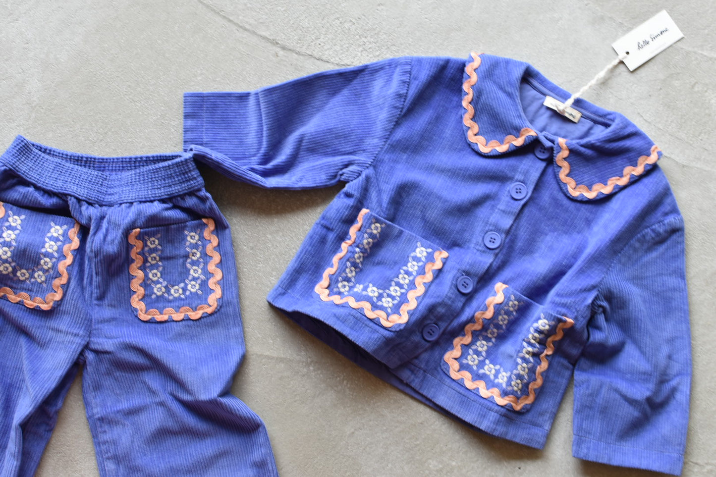 Duchesse jacket Sky