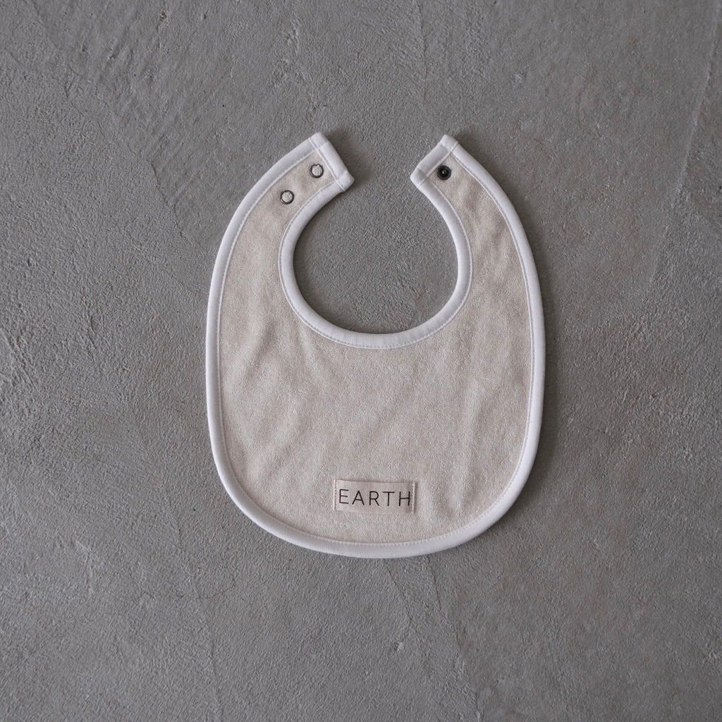 EARTH｜Organic bib_Ecru cream
