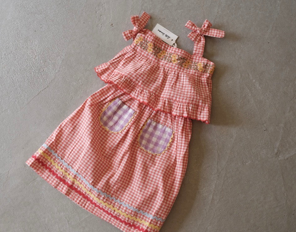 Lucie blouse Emberglow