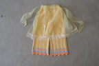 VTG apron_Yellow lace
