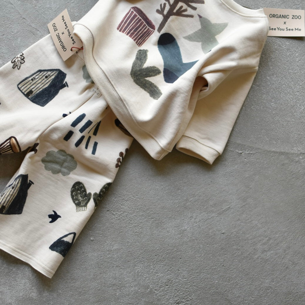 Forest Song Sweatshirt Undyed