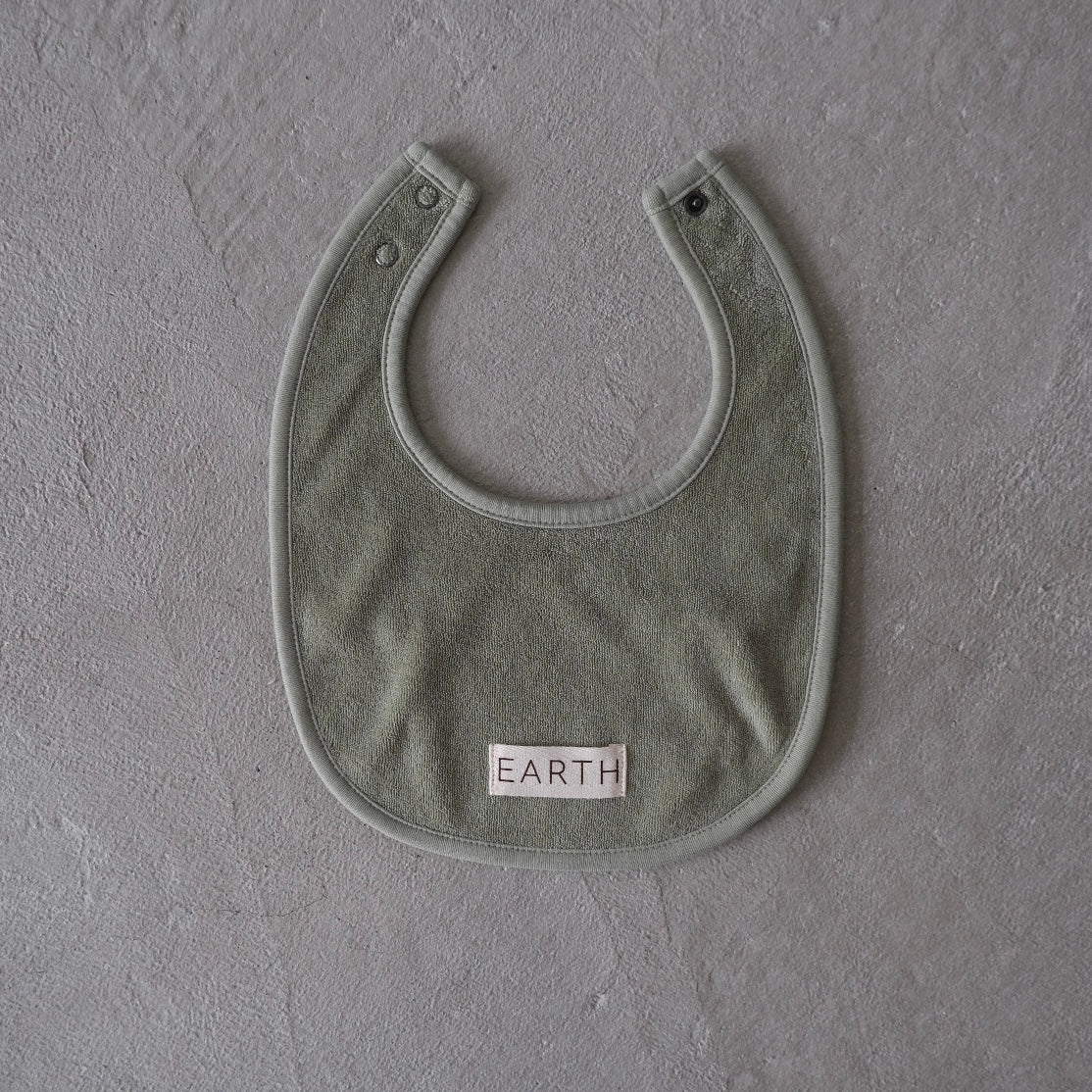 EARTH｜Organic bib_Green