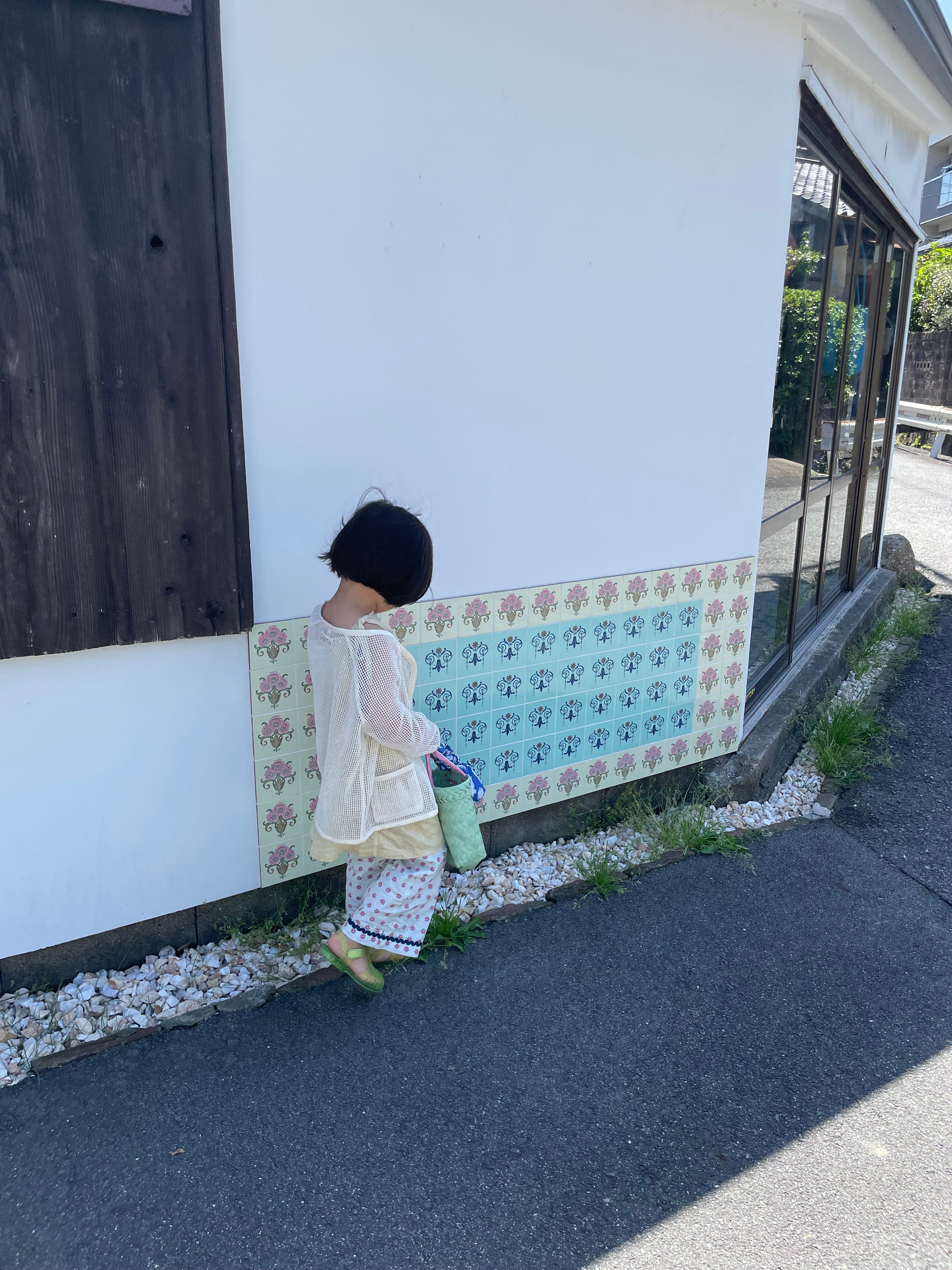 Mesh jacket &amp; bag