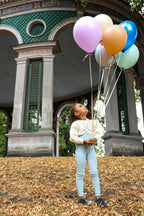 SILLY Silas｜Footless Collection_Misty Blue Patterned