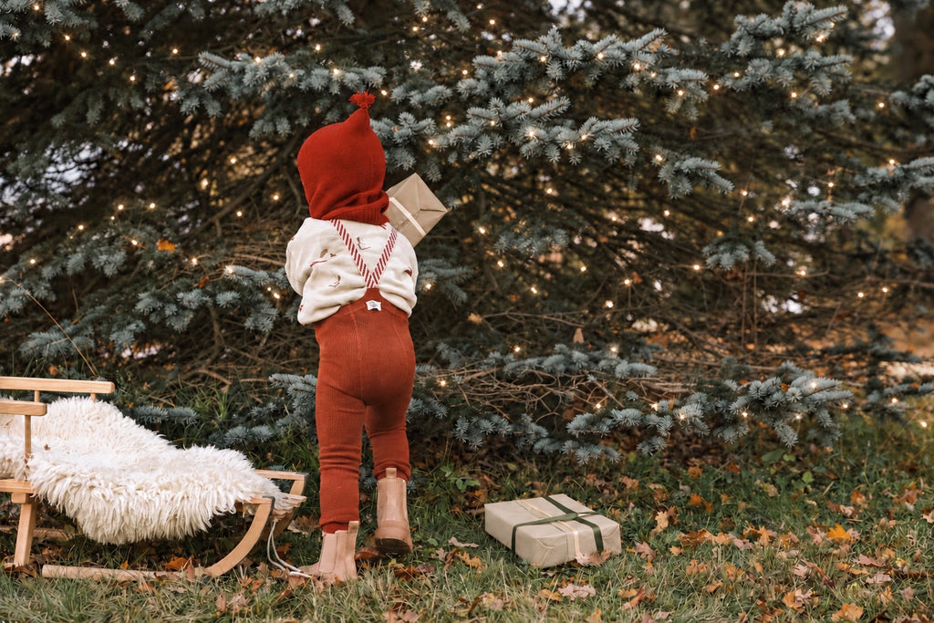 SILLY Silas｜ Footless_Cinnamon Christmas Patterned