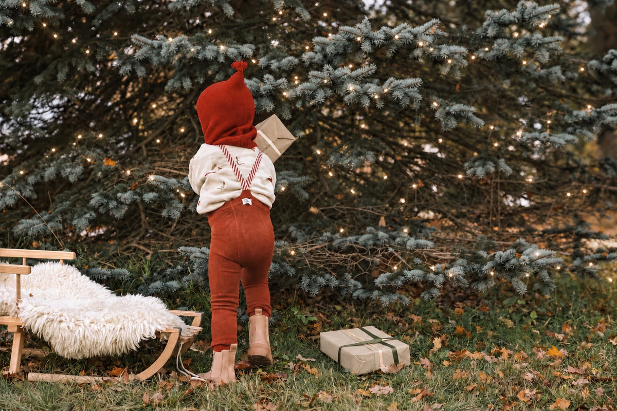 SILLY Silas｜ Footless_Cinnamon Christmas Patterned