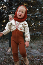 SILLY Silas｜ Footless_Cinnamon Christmas Patterned