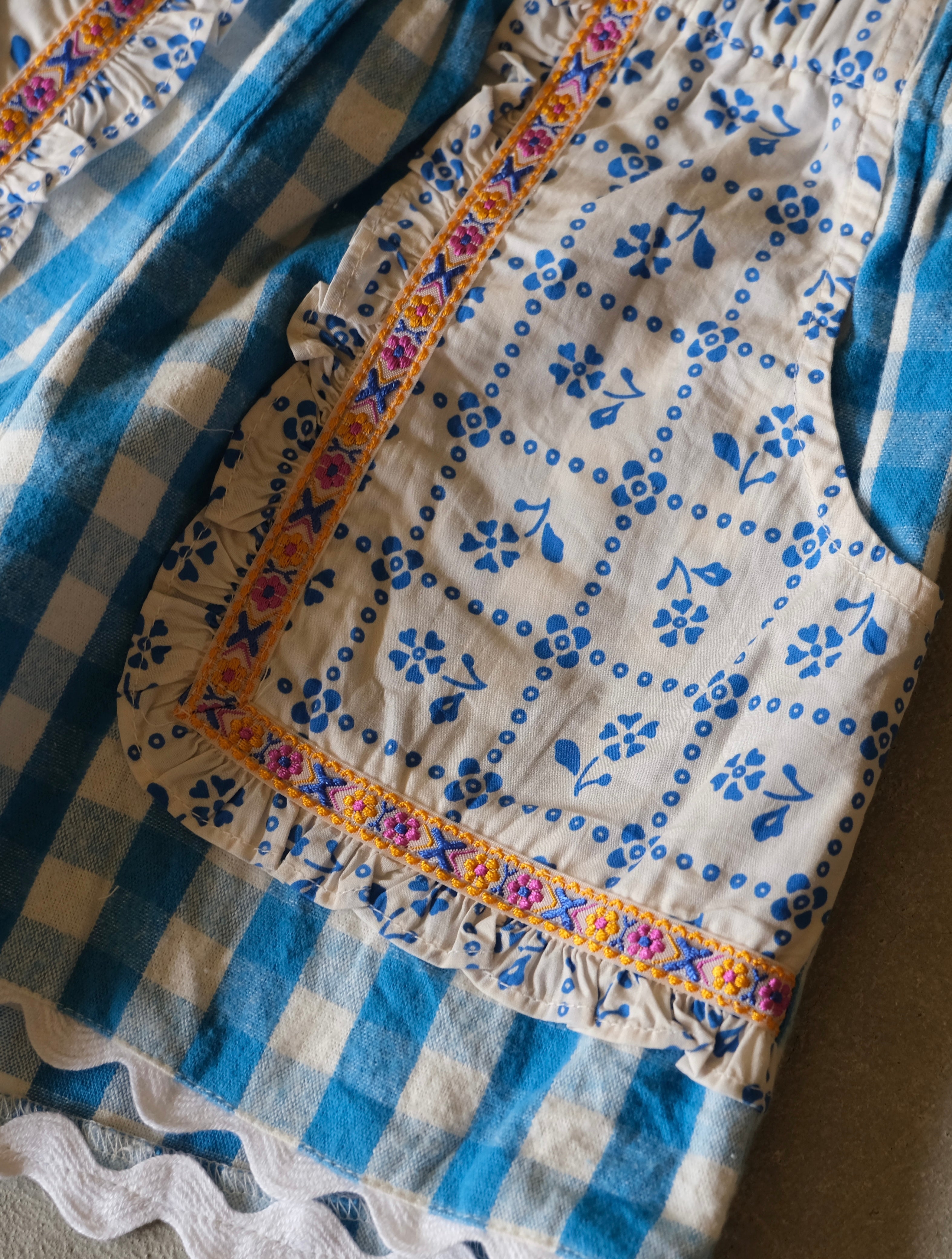 [ LAST. 1 ] Talitha short Ibiza blue