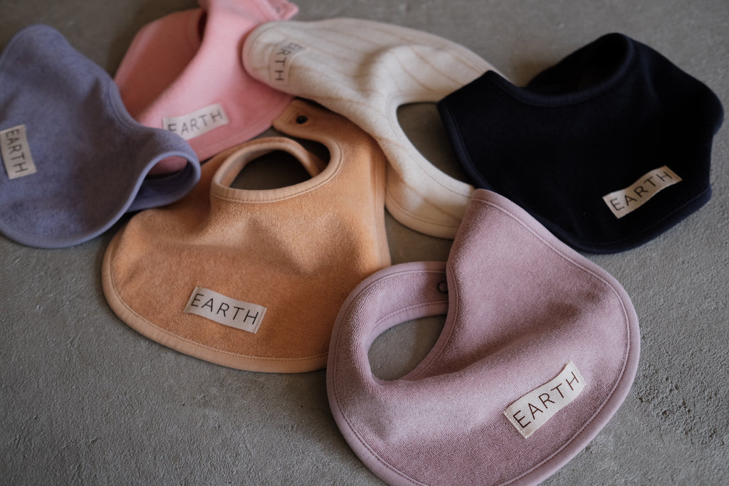 Organic bib_Cotton lavender