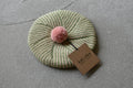 [ LAST. 1 ]Divna Beret_Moss/Flamingo